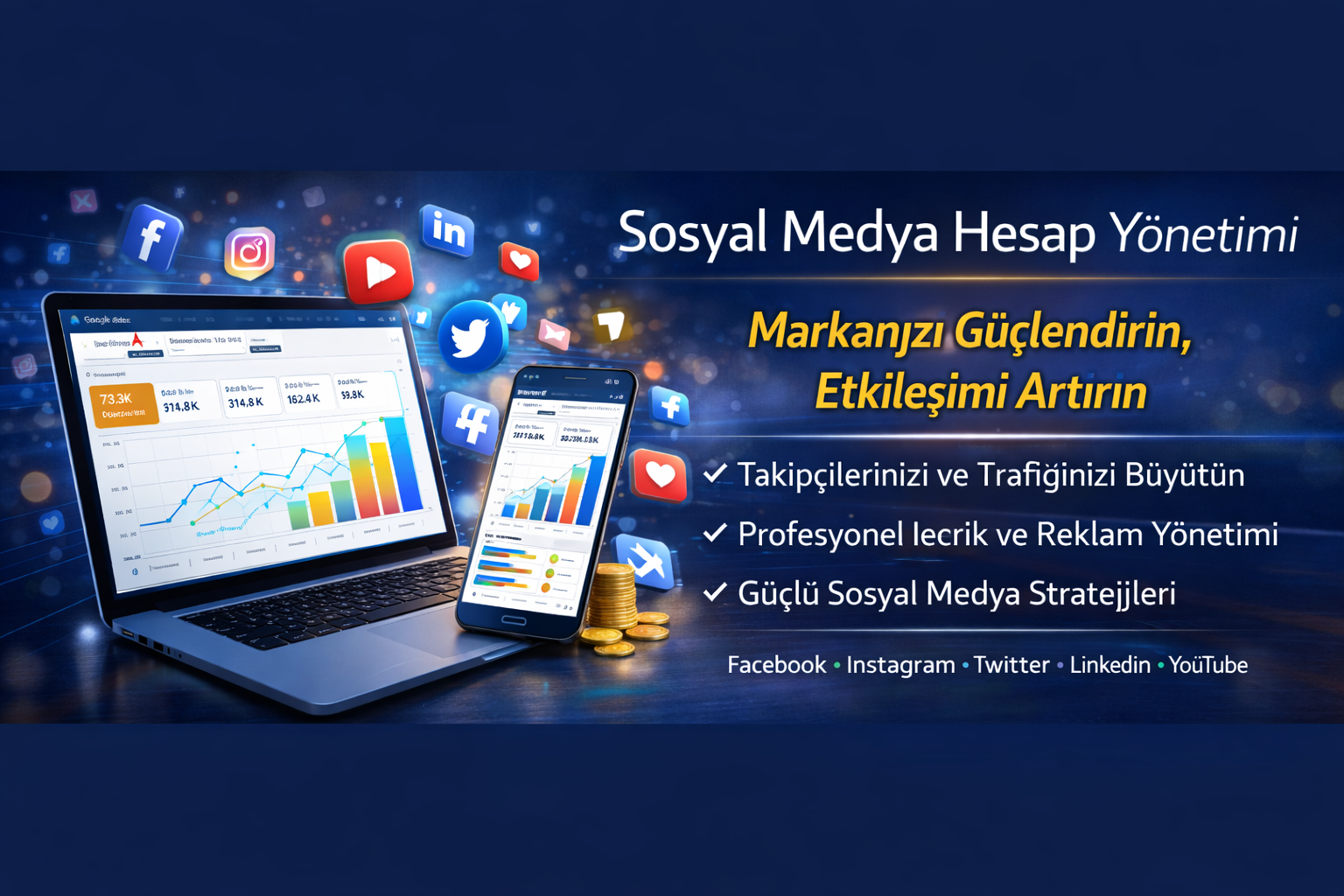 Sosyal Medya Hesap Yönetimi Hizmeti
