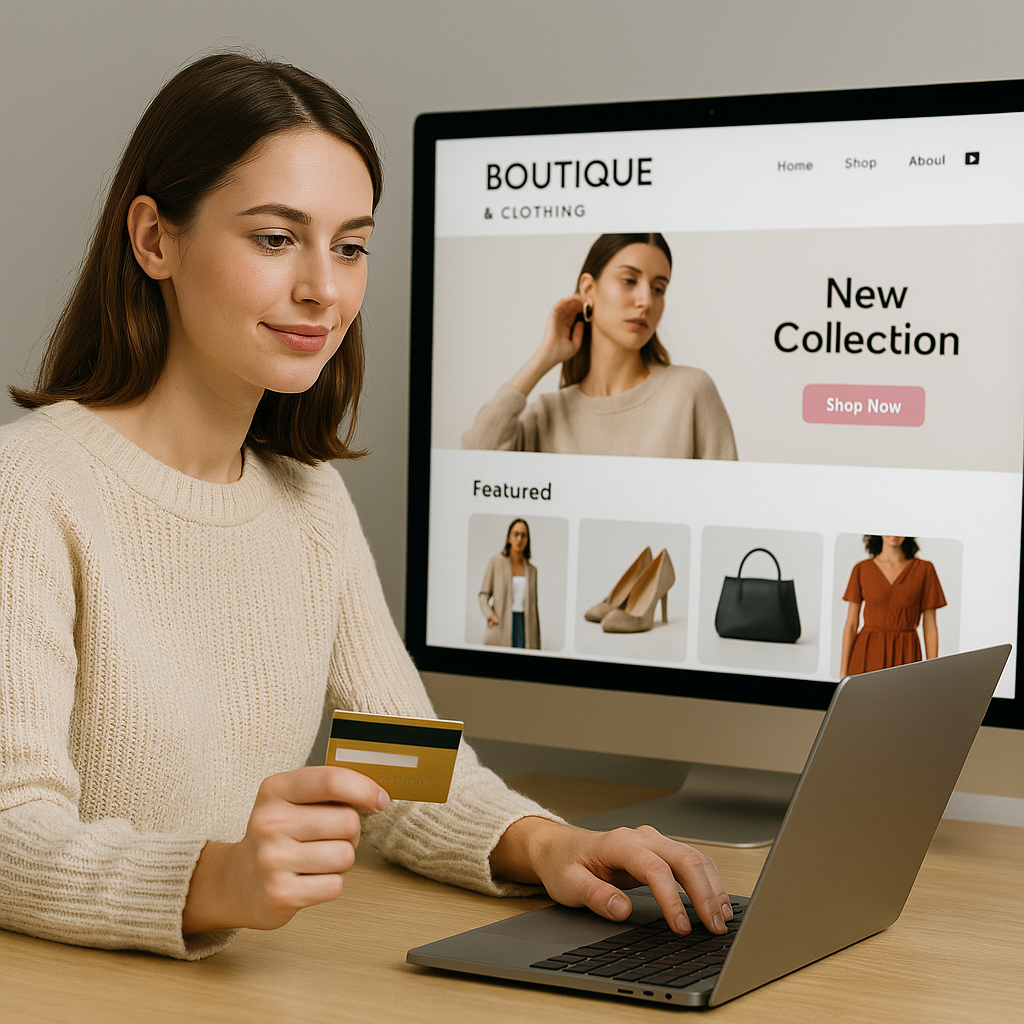 Butik & Giyim E-Ticaret Yazılımı Sitesi Scripti Tasarımı Satın Al​