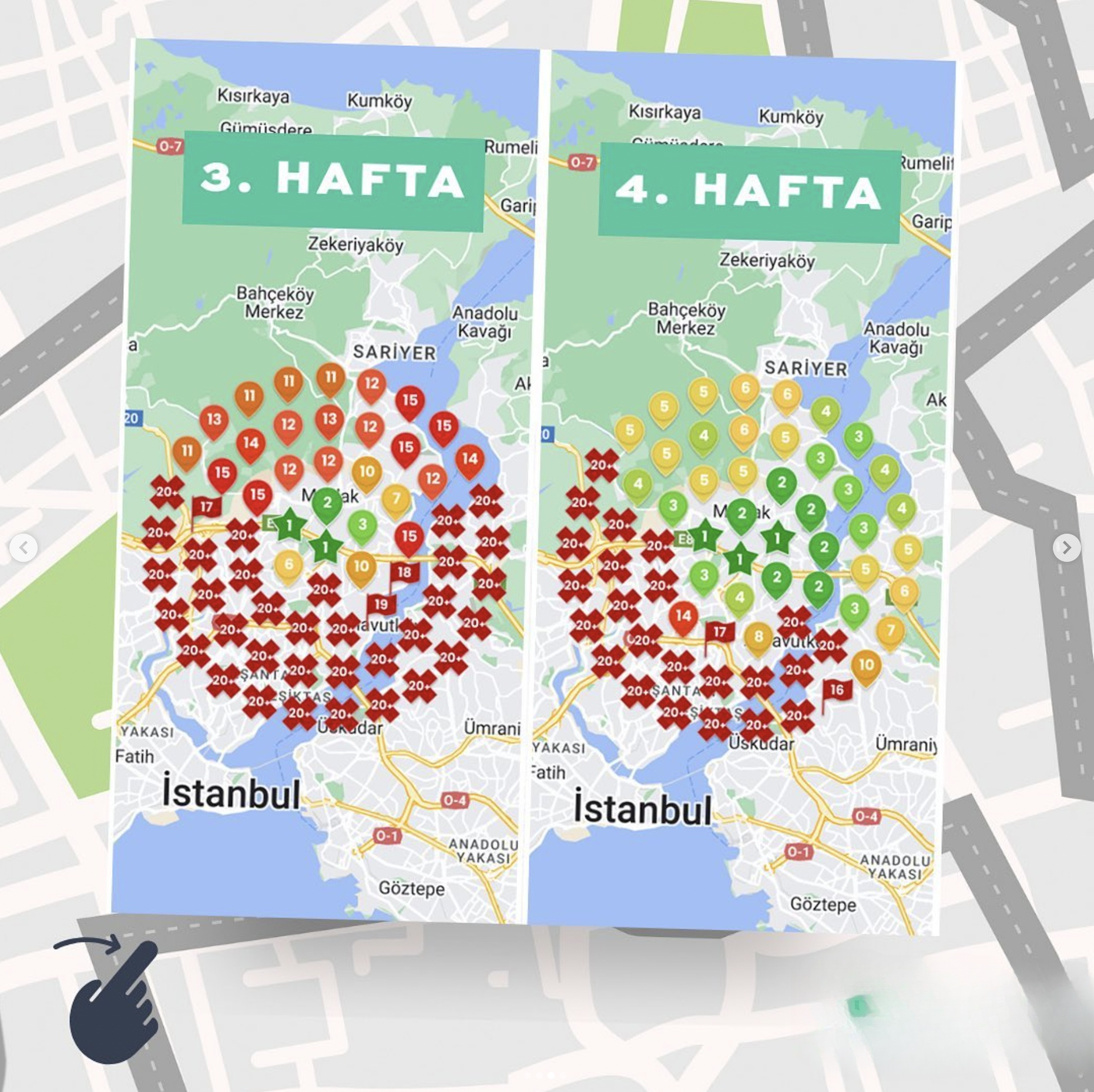 Google Harita SEO Haftalık Sonuçlar