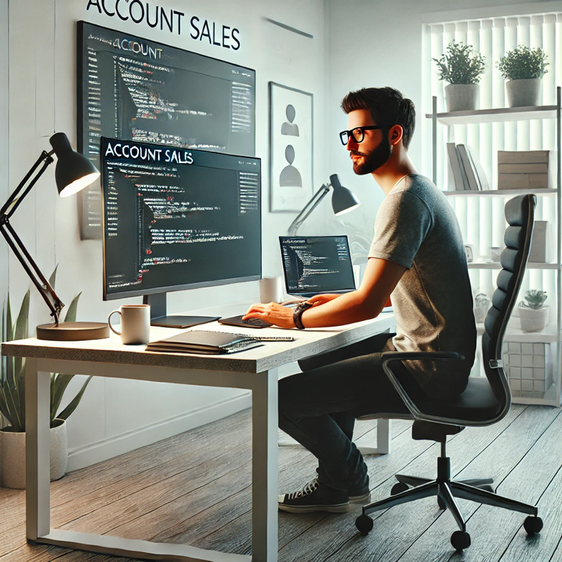 Hesap Satış Yazılımı Sitesi Scripti Tasarımı Satın Al