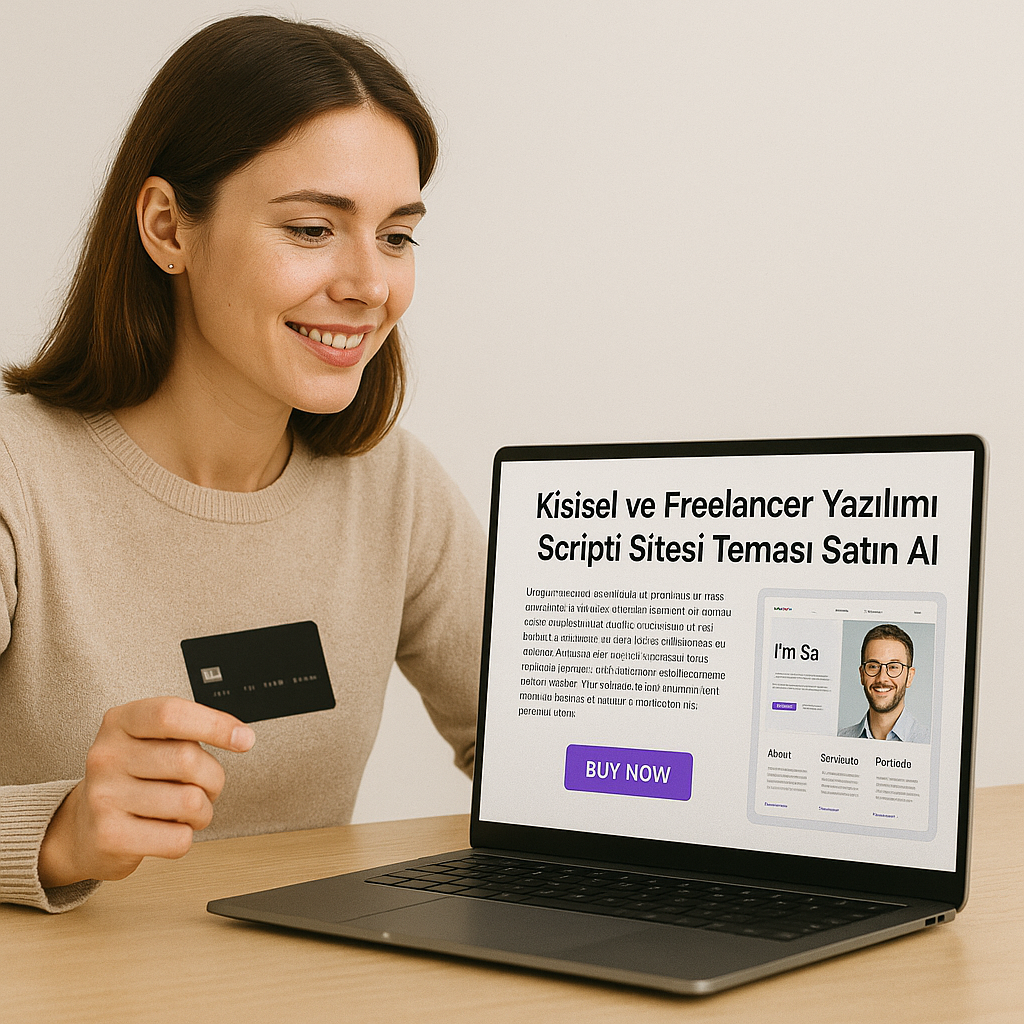 Neden Kişisel ve Freelancer Yazılımı Sitesi Scripti Satın Almalıyım?​