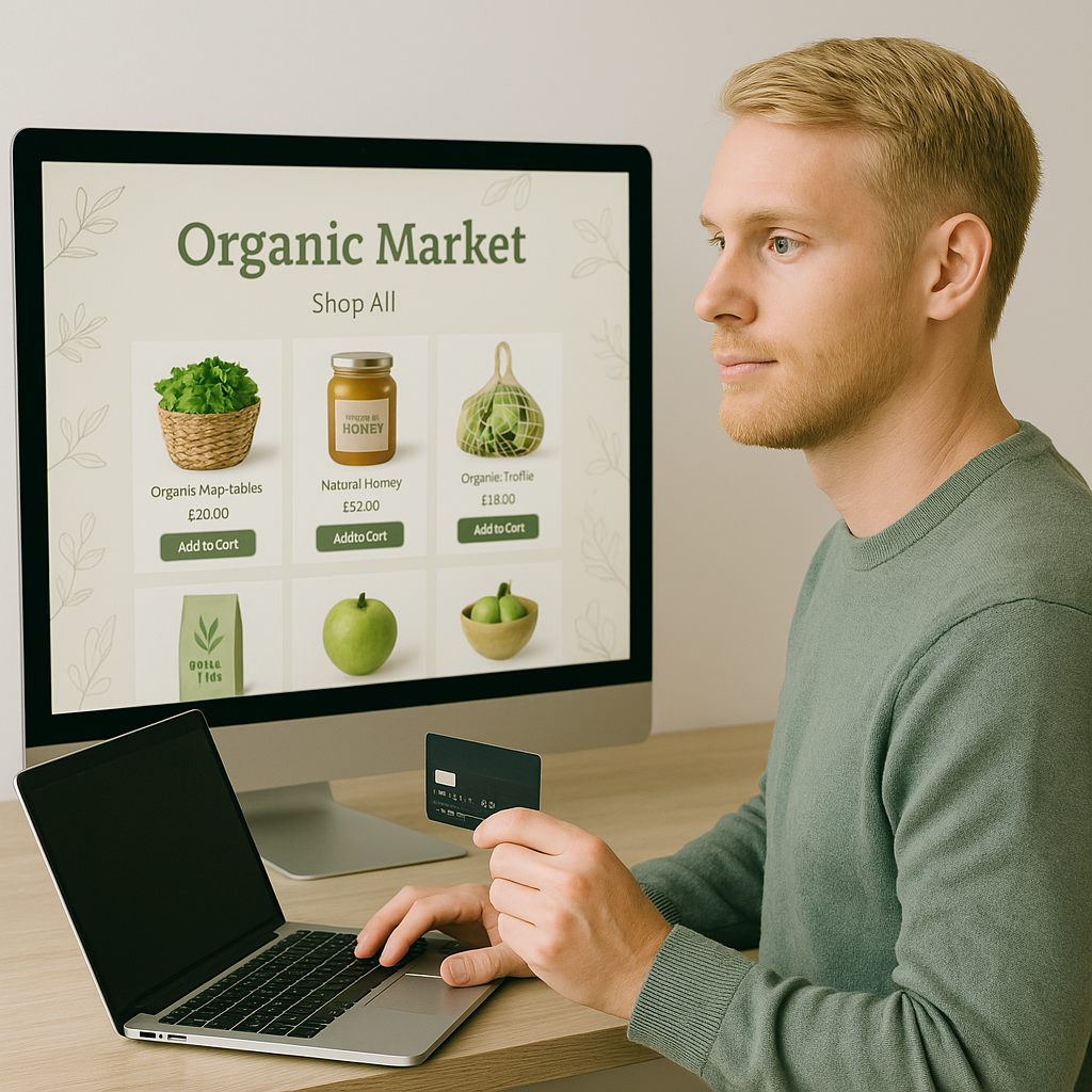 Organik Ürün Yazılımı Sitesi Scripti Tasarımı Fiyatları ve Ücretleri​