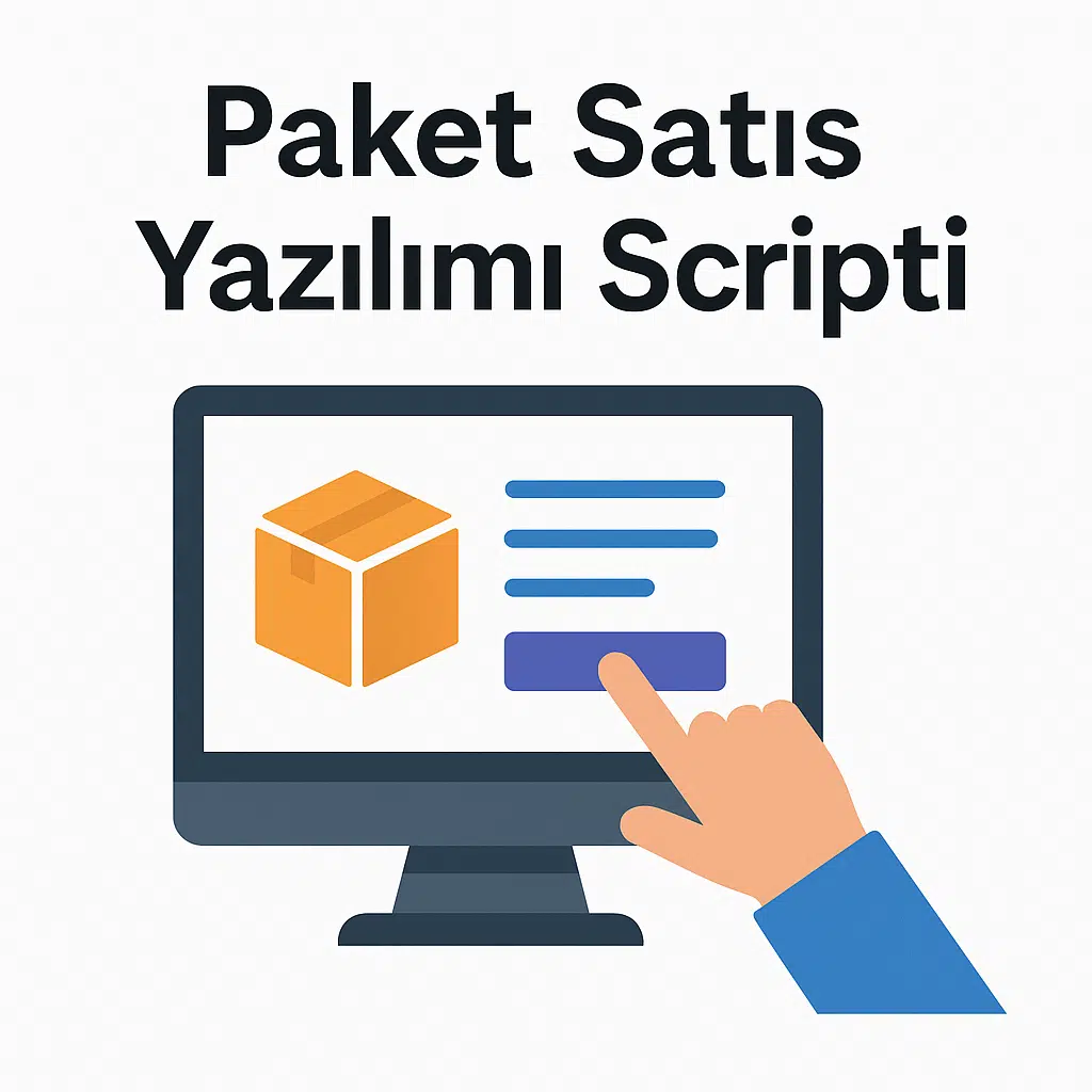 Paket Satış Yazılımı Sitesi Scripti Tasarımı Satın Al​