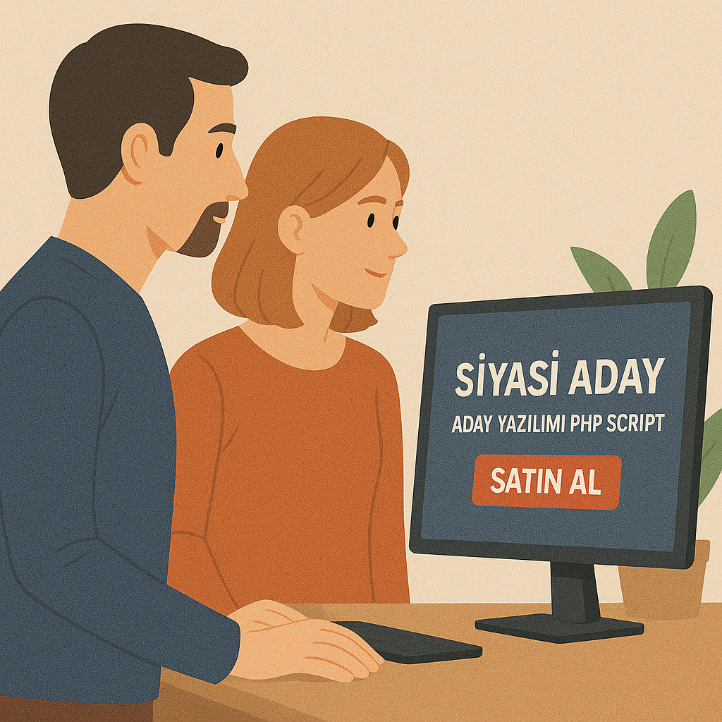 Siyasi Parti Aday Sitesi Scripti Fiyatları ve Ücretleri​
