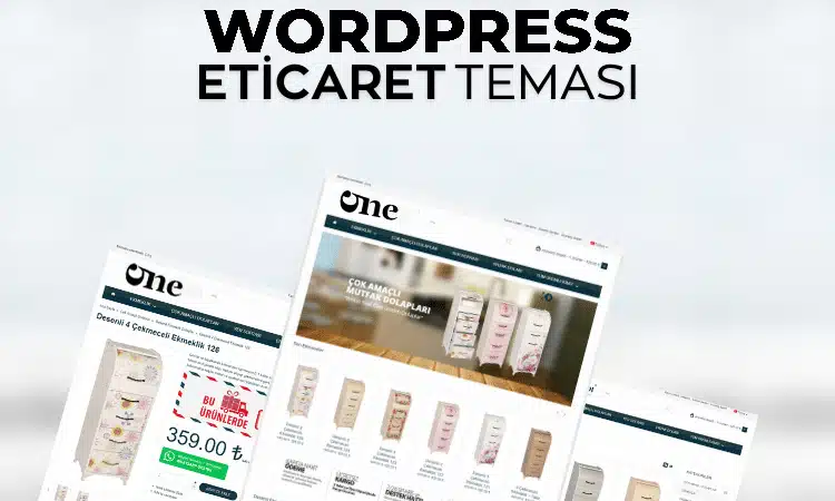 WordPress E-ticaret Teması